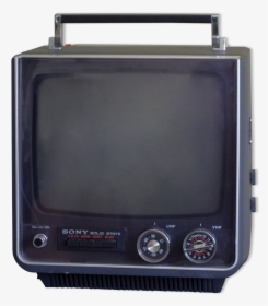 Sony Vintage Tv 70 Years   Src Https - Téléviseur Vintage Noir, HD Png Download, Transparent PNG